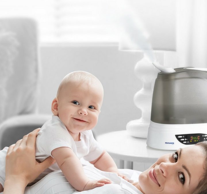 ¿Sabes cómo pueden beneficiar los humidificadores a tu bebé?